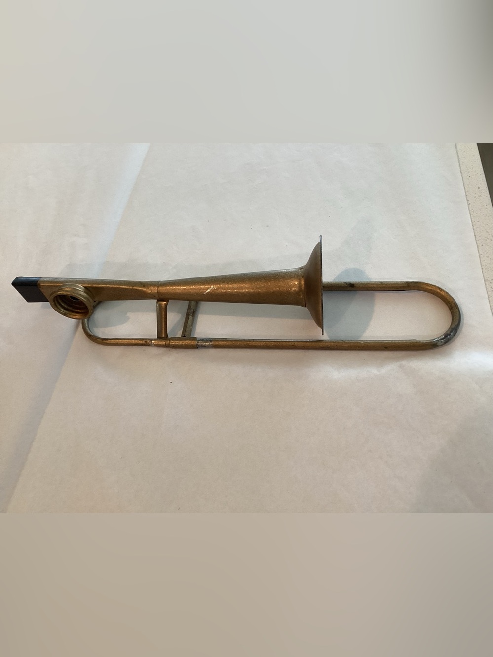 Vtg. Metal Trombone toy “Trombone Kazoos”. 1950s